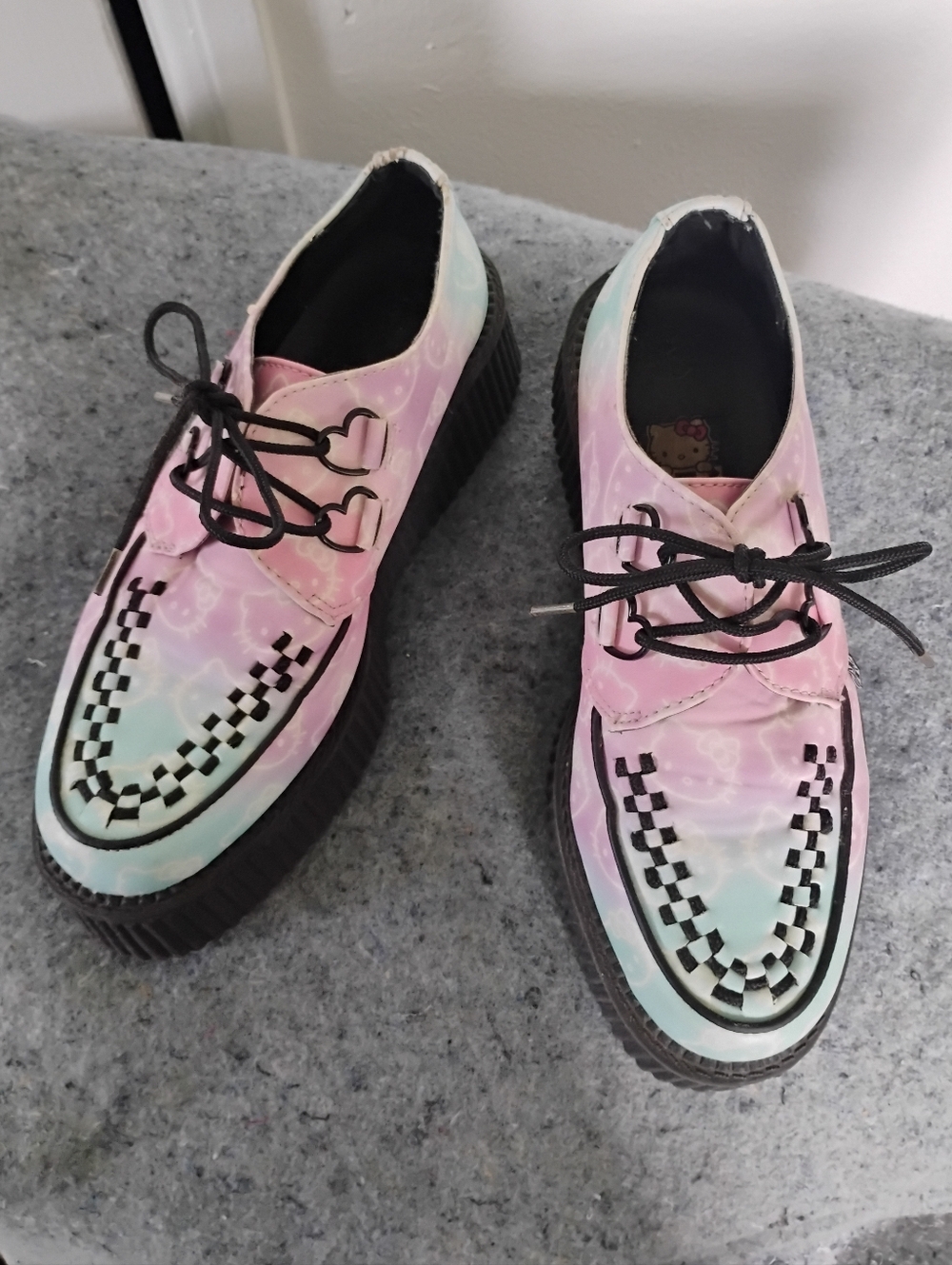 T.U.K. Hello Kitty Platform Creepers